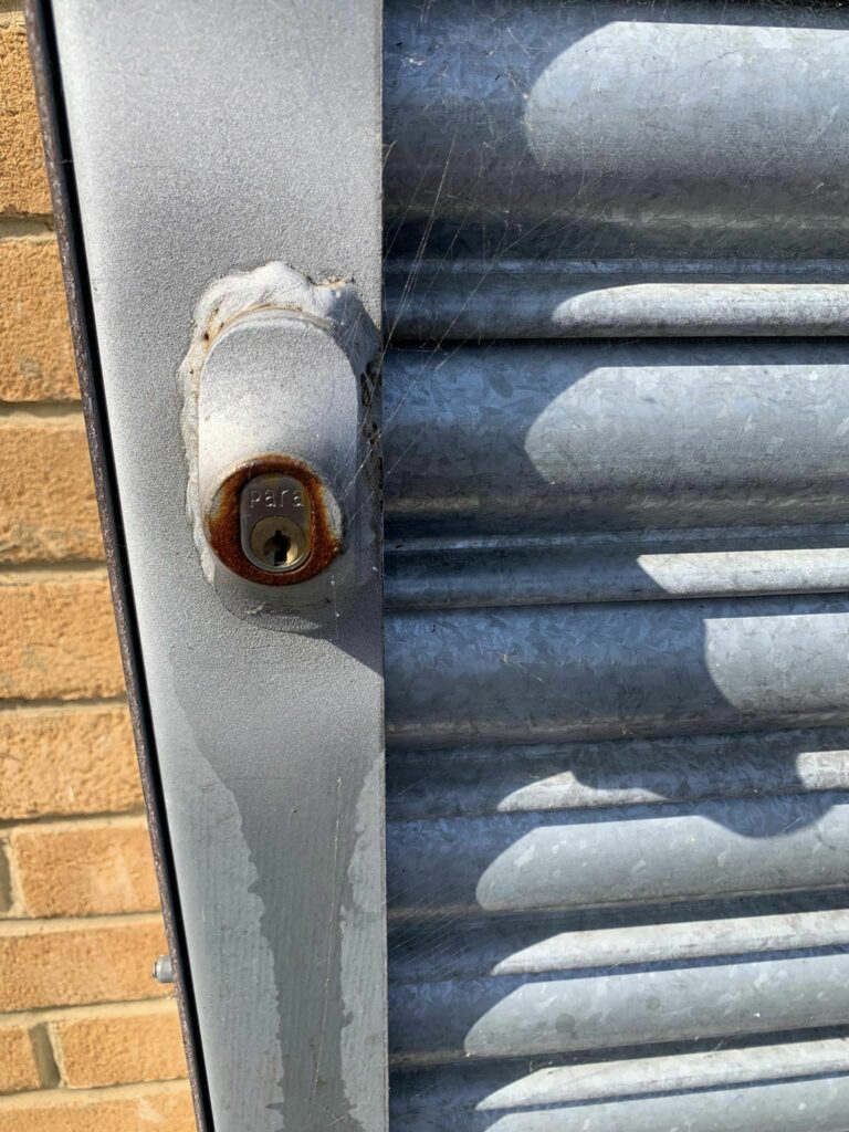 Roller shut door repairs | AW Locks